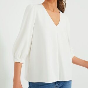 TUCKERNUCK POMANDER PLACE White Hollis Top‎ XS